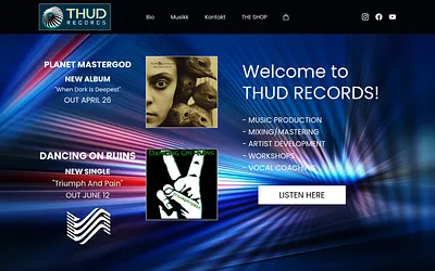 thudrecords.com snapshot