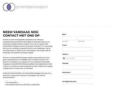 gemeentelijkecampagne.nl snapshot
