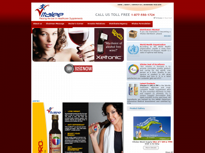 vitalee.com snapshot