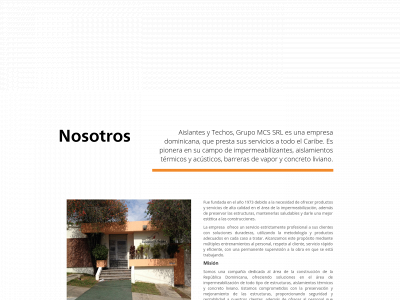aislantesytechos.com snapshot