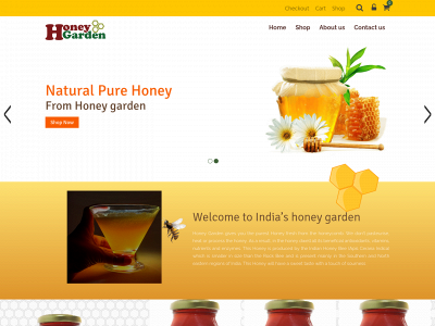 honeygarden.in snapshot