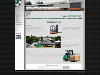 prinsforklifts.co.uk snapshot