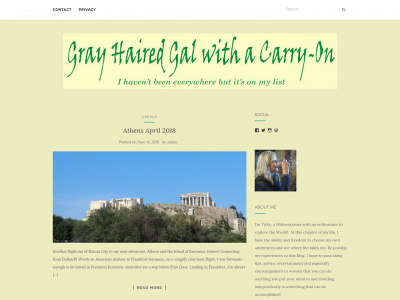 grayhairedgalwithacarryon.com snapshot