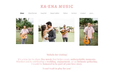 www.kaenamusic.com snapshot