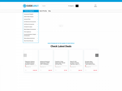 classicgadget.net snapshot