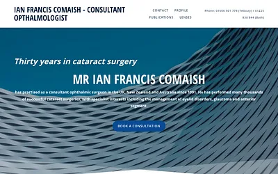 cataract.org.uk snapshot