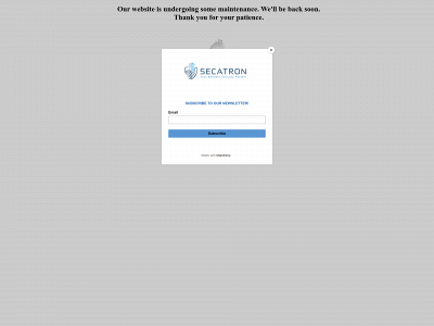 secatron.co.uk snapshot