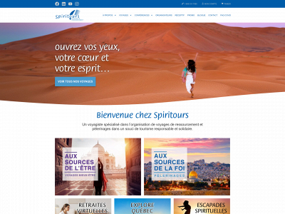 spiritours.com snapshot