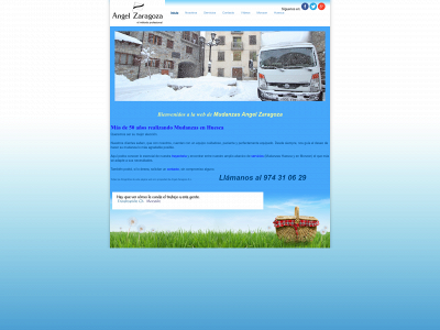 mudanzasangelzaragoza.es snapshot