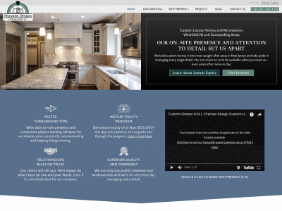 premierdesigncustomhomes.com snapshot