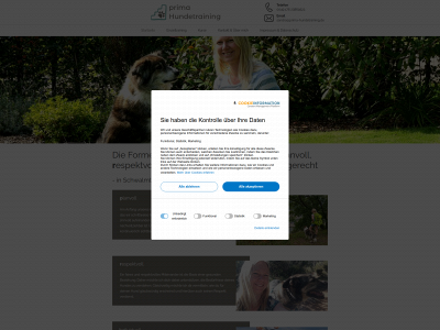 prima-hundetraining.de snapshot
