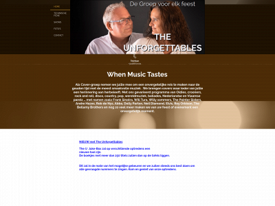 the-unforgettables.be snapshot