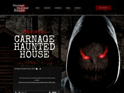 carnagehauntedhouse.com snapshot