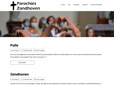 parochieszandhoven.be snapshot