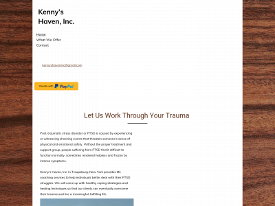 kennyshaven.org snapshot