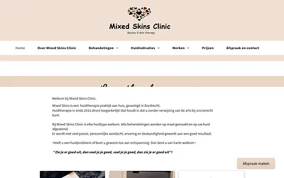 mixedskinsclinic.nl snapshot