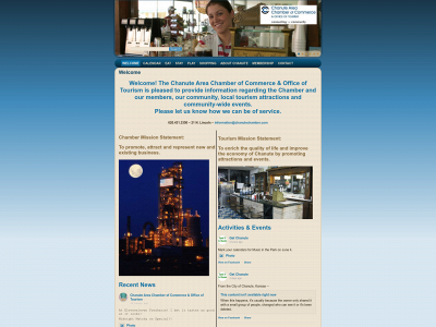 chanutechamber.com snapshot