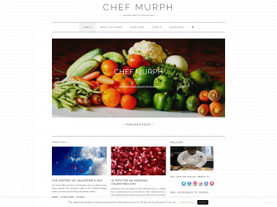 chefmurph.com snapshot