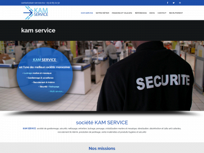 kam-service.ma snapshot