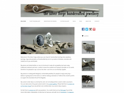thesilverforge.com snapshot