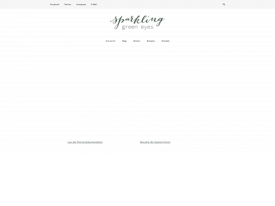 sparklinggreeneyes.de snapshot