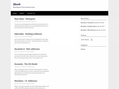 thebloob.com snapshot
