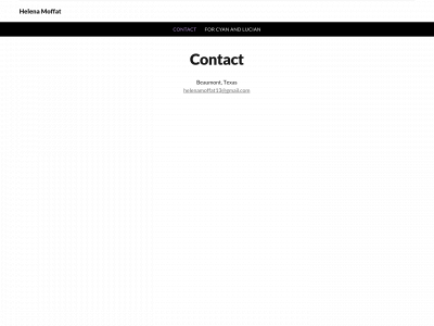 helenamoffat.com snapshot