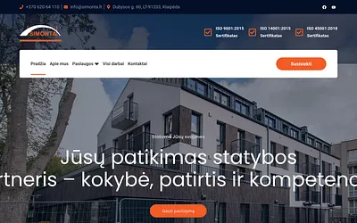 simonta.lt snapshot