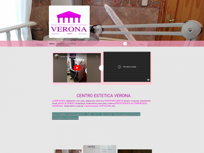 esteticaveronavillaverde.es snapshot