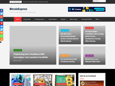 bitcoinexpress.ch snapshot