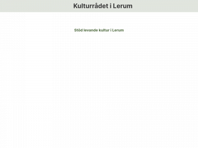 kulturradetilerum.se snapshot