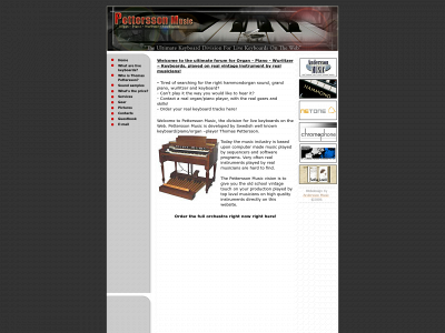 petterssonmusic.com snapshot
