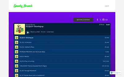 www.spookybrunch.com snapshot
