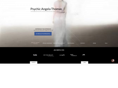psychicangelathomas.com snapshot