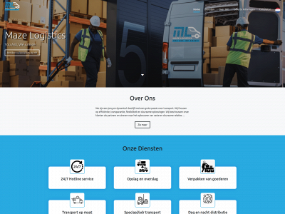 mazelogistics.be snapshot