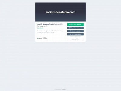 socialvideostudio.com snapshot