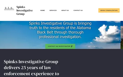 spinksinvestigative.com snapshot