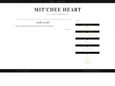 mitcheeheart.com snapshot