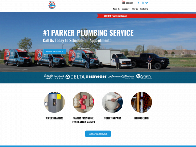 plumberparkercolorado.com snapshot