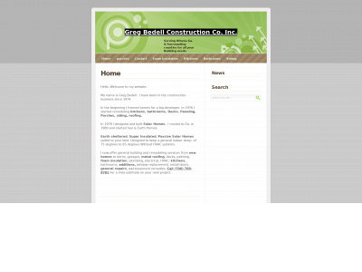 gbedellconstruction.com snapshot