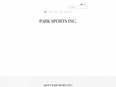 parksportsinc.com snapshot