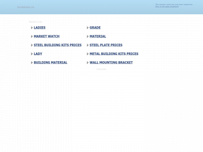 lordsteel.co snapshot