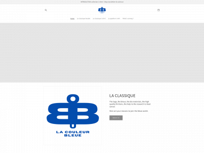 lacouleurbleue.com snapshot