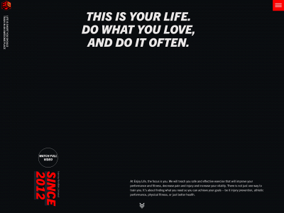 enjoylifegym.com snapshot