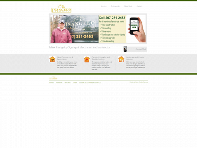 inangeloelectric.com snapshot