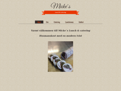 mickeslunchochcatering.se snapshot