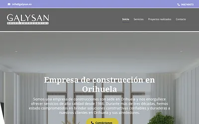 construccionesgalysan.es snapshot