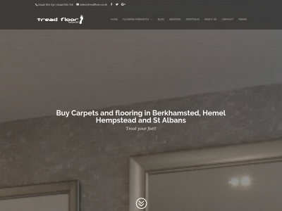 treadfloor.co.uk snapshot