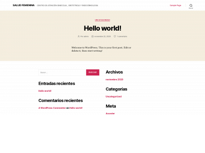 saludfemeninard.com snapshot