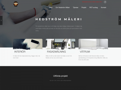 hedstrommaleri.se snapshot